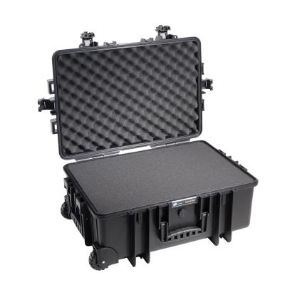 OUTDOOR case in black with foam insert 535x360x225 mm Volume: 42,8 L Model: 6700/B/SI